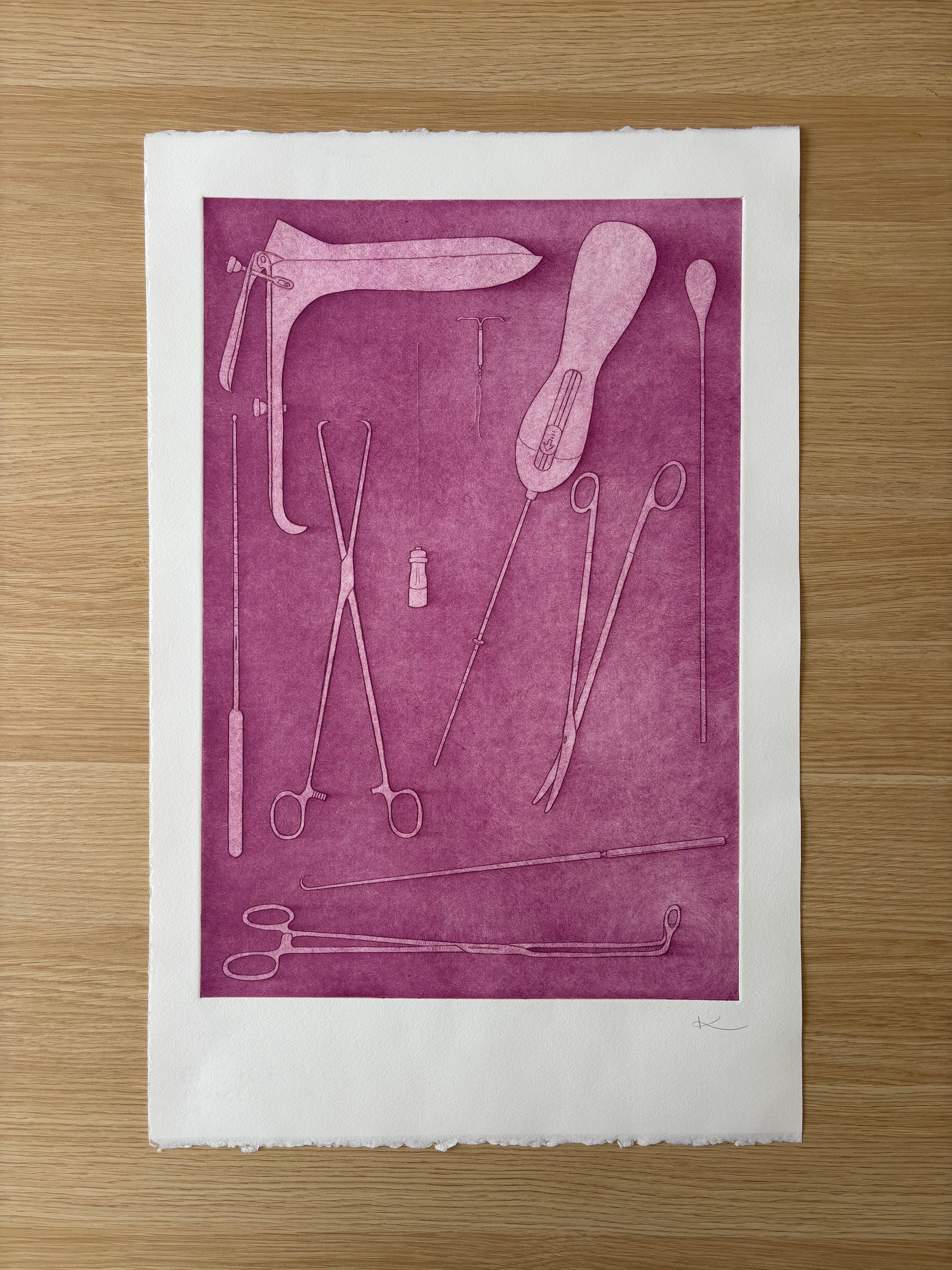 Just Take Ibuprofen — Etching | Fuchsia