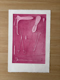 Just Take Ibuprofen — Etching | Hot Pink
