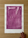 Just Take Ibuprofen — Etching | Fuchsia