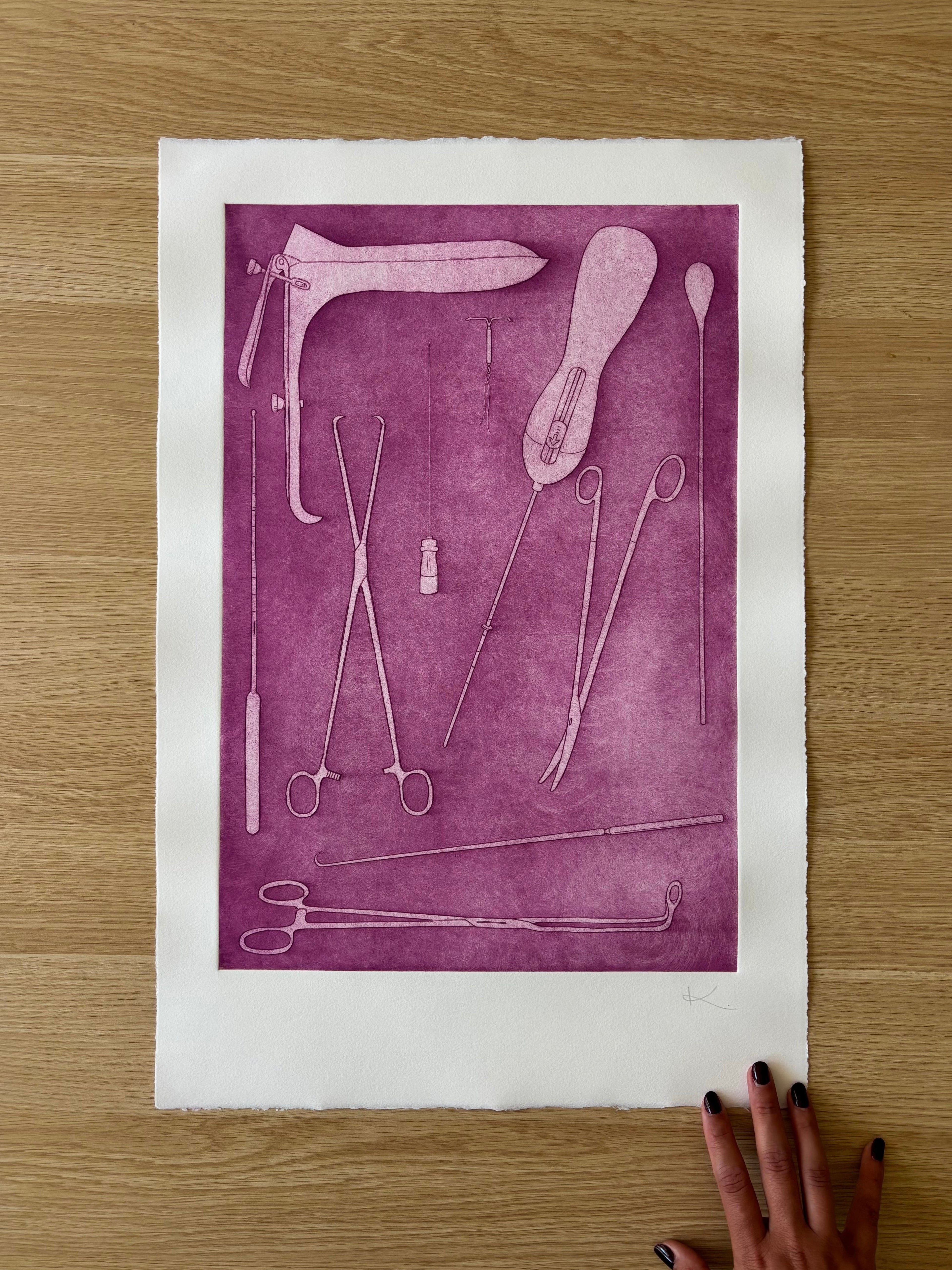 Just Take Ibuprofen — Etching | Fuchsia