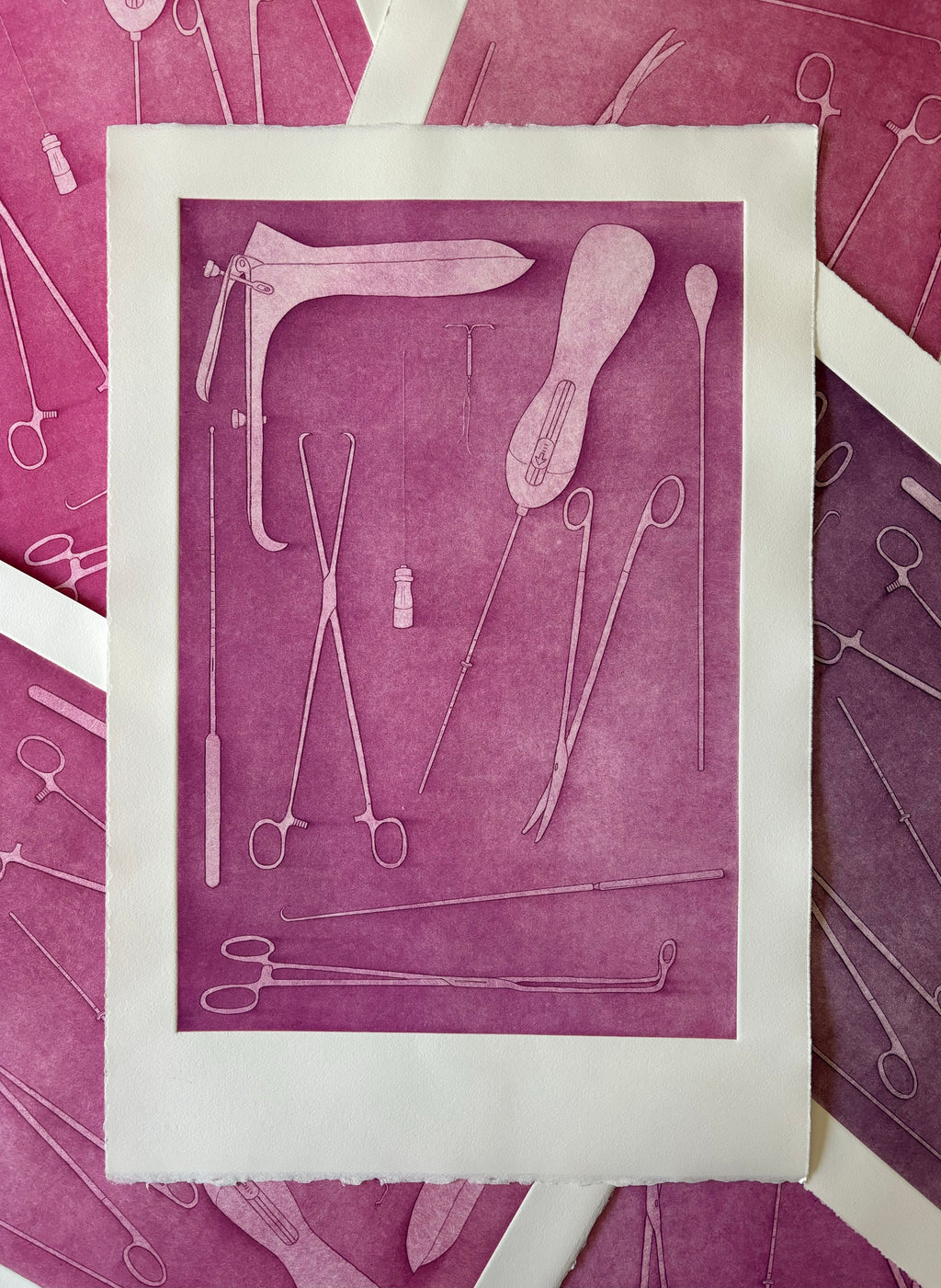 Just Take Ibuprofen — Etching | Fuchsia
