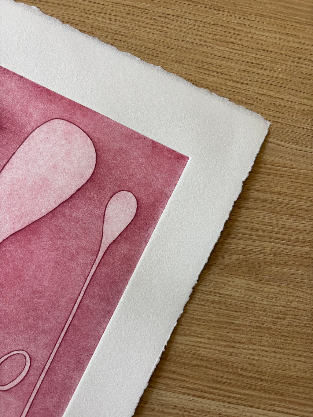Just Take Ibuprofen — Etching | Muted Pink