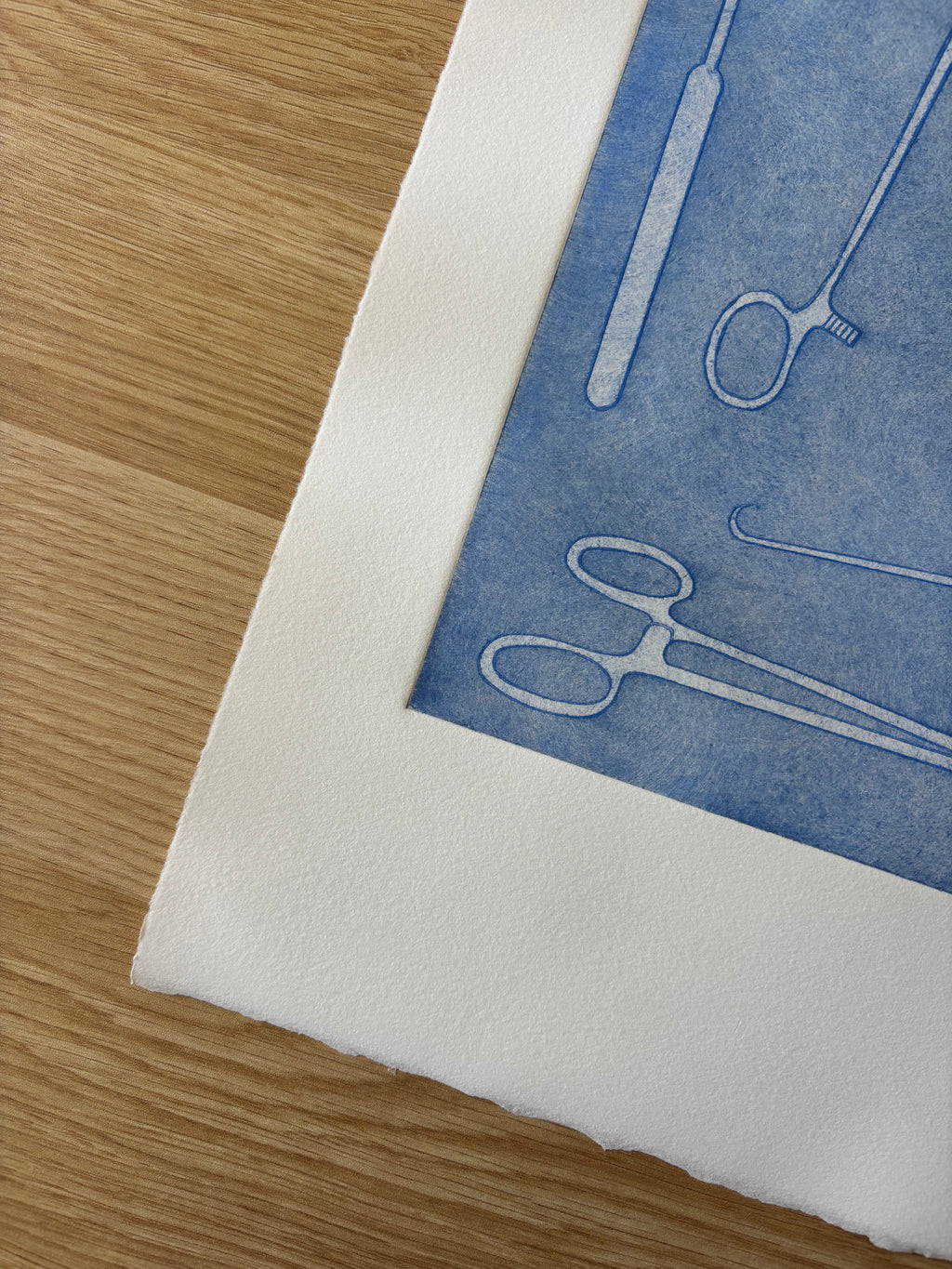 Just Take Ibuprofen — Etching | Blue