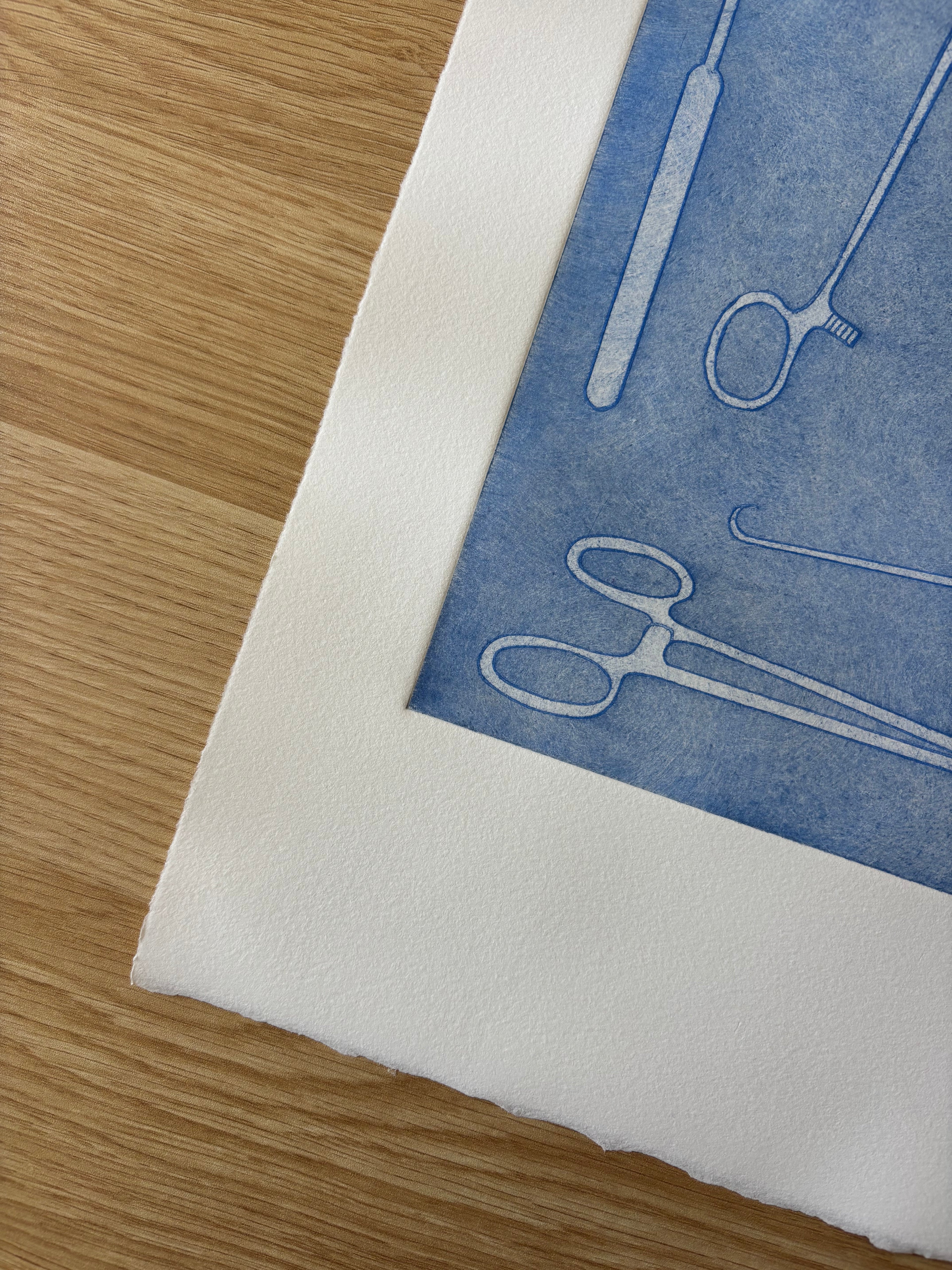 Just Take Ibuprofen — Etching | Blue