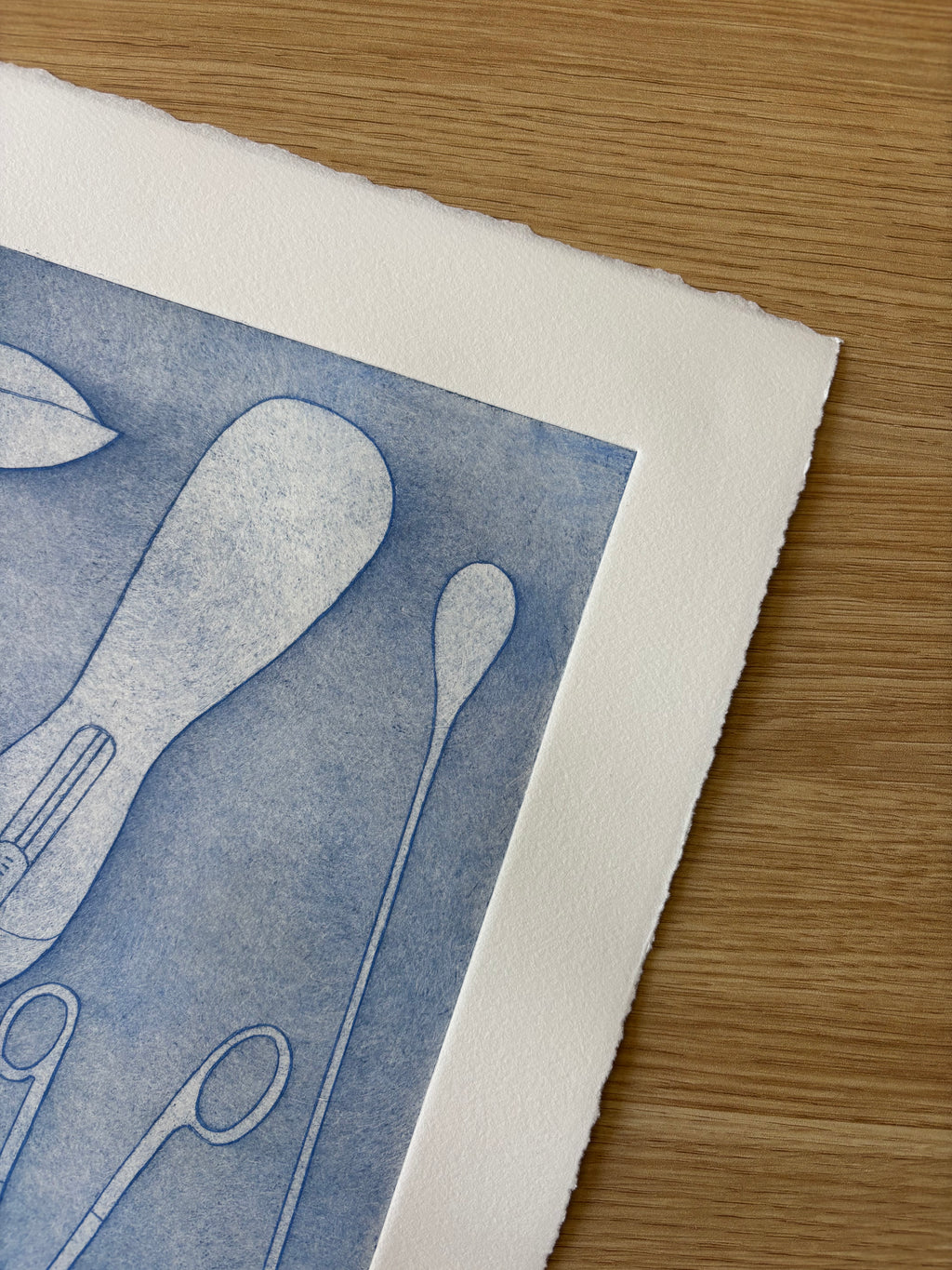 Just Take Ibuprofen — Etching | Blue
