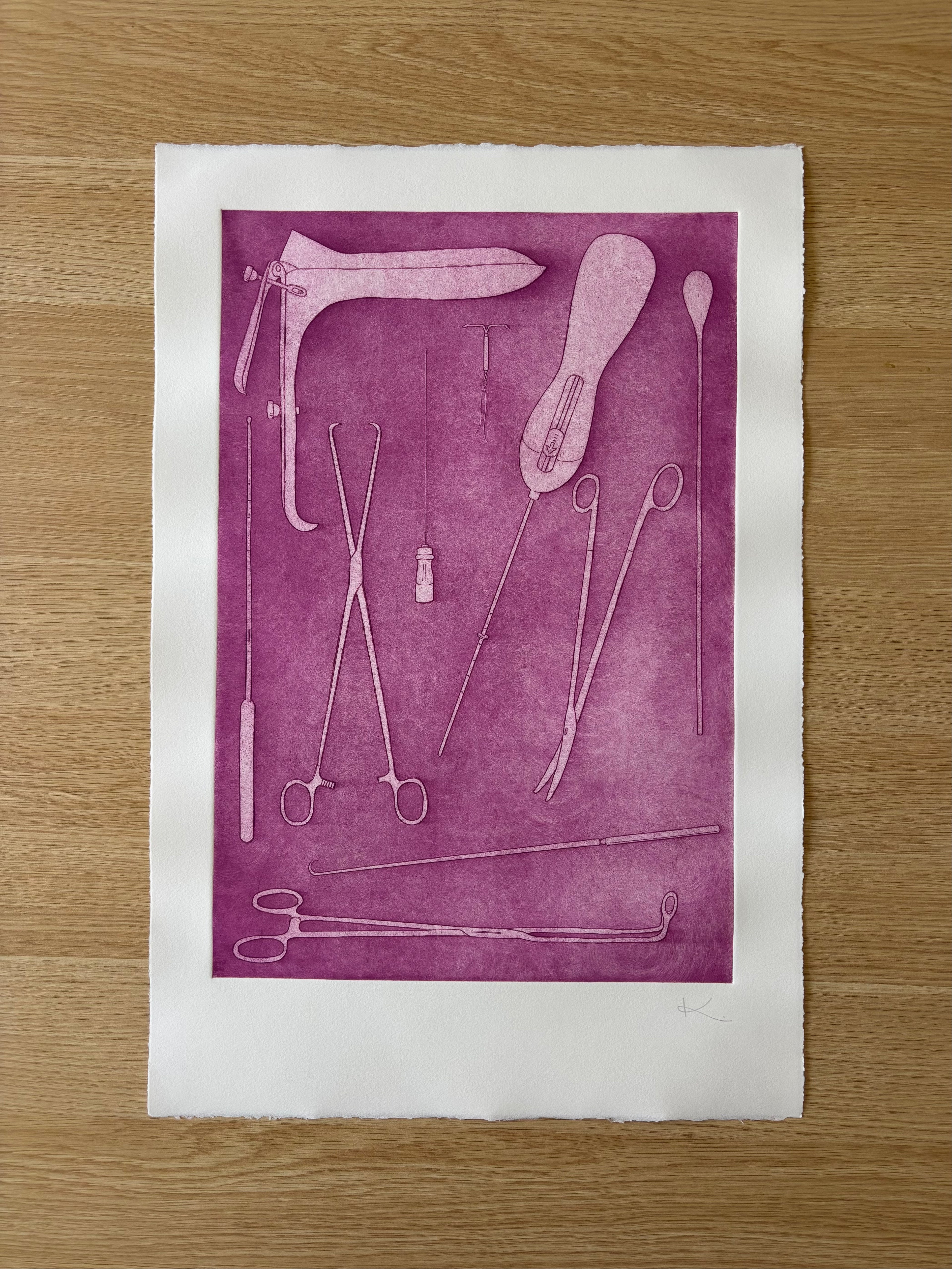 Just Take Ibuprofen — Etching | Fuchsia