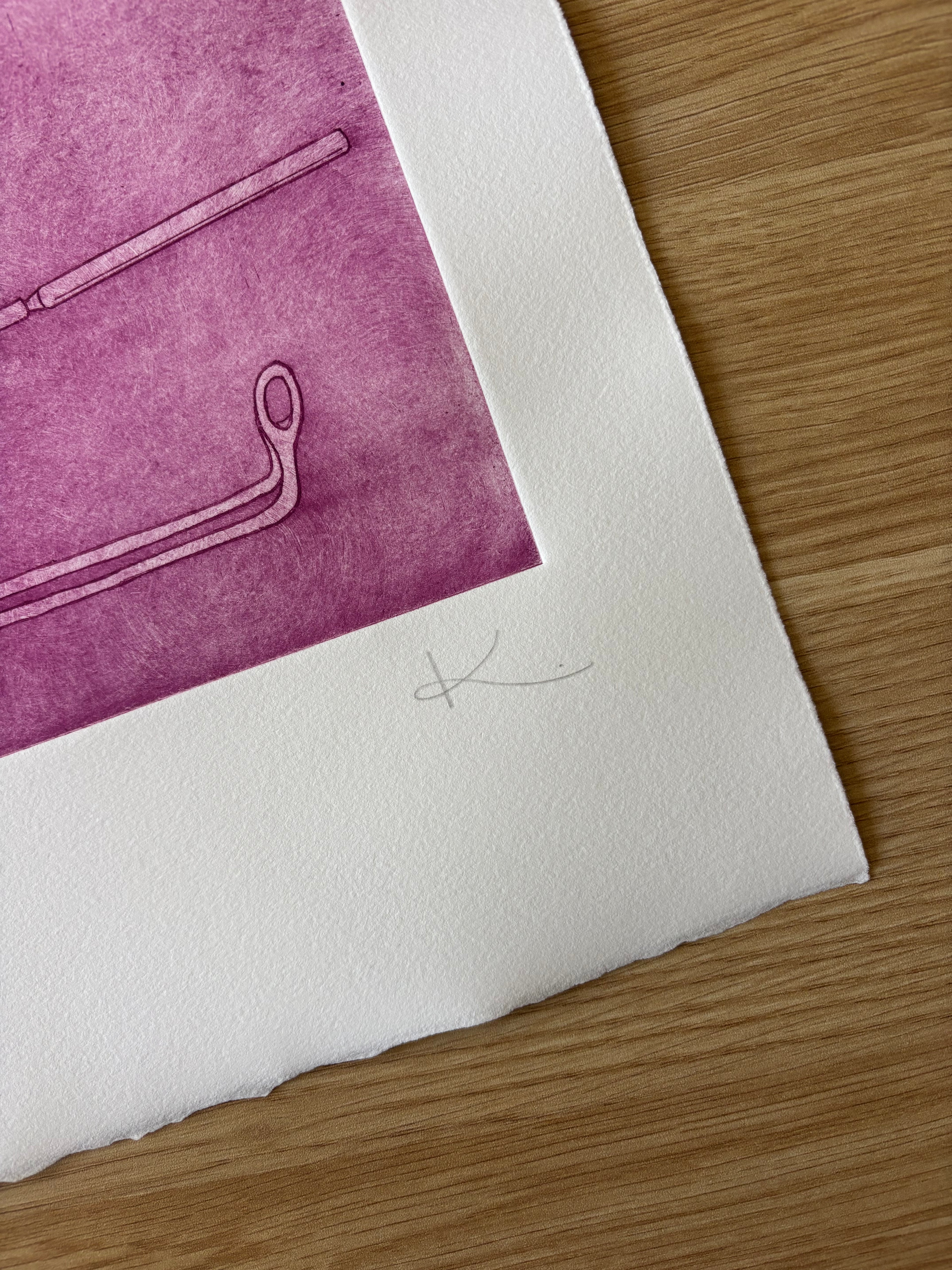 Just Take Ibuprofen — Etching | Fuchsia
