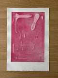 Just Take Ibuprofen — Etching | Hot Pink