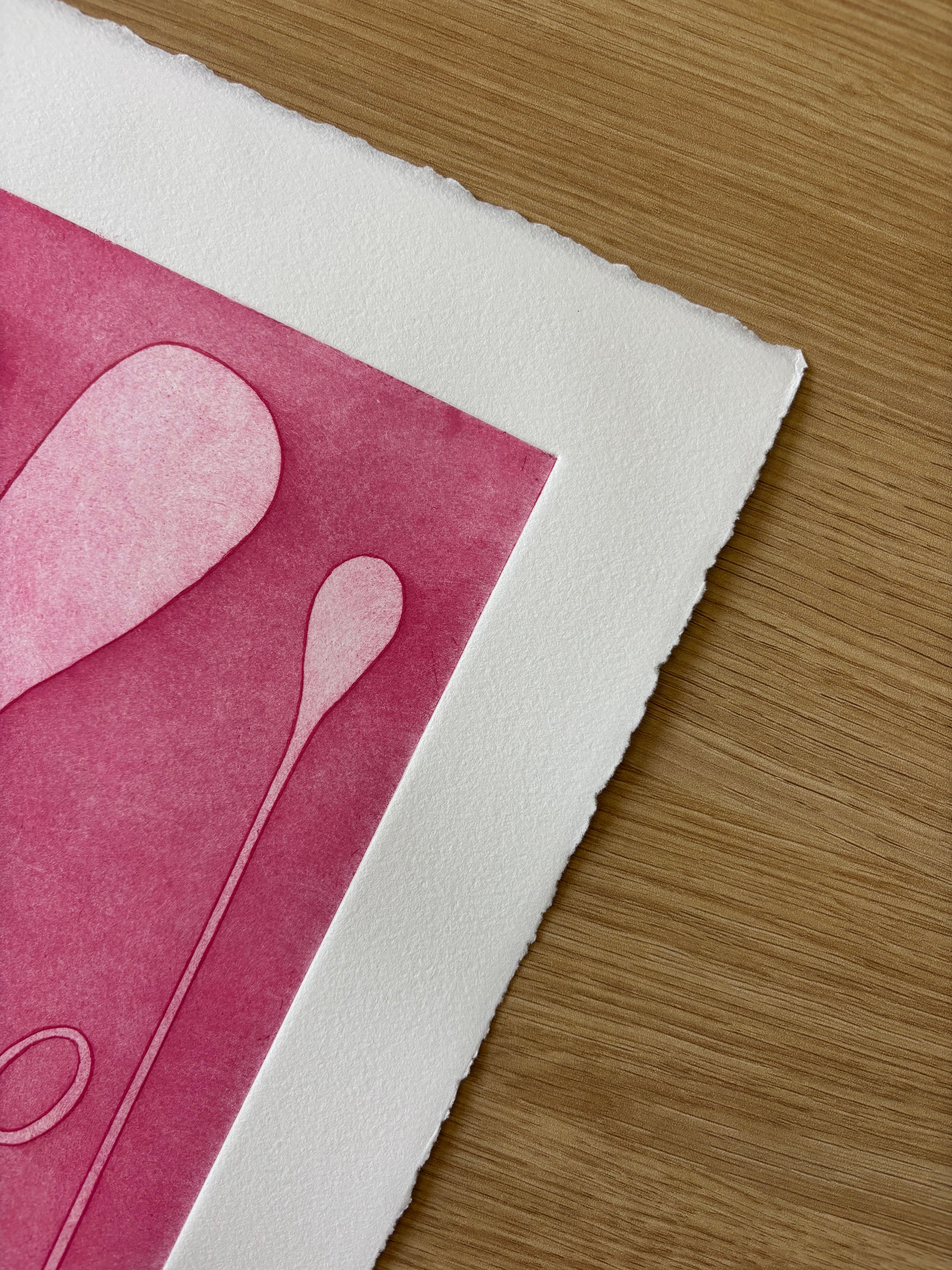 Just Take Ibuprofen — Etching | Hot Pink