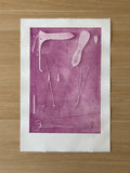 Just Take Ibuprofen — Etching | Light Fuchsia