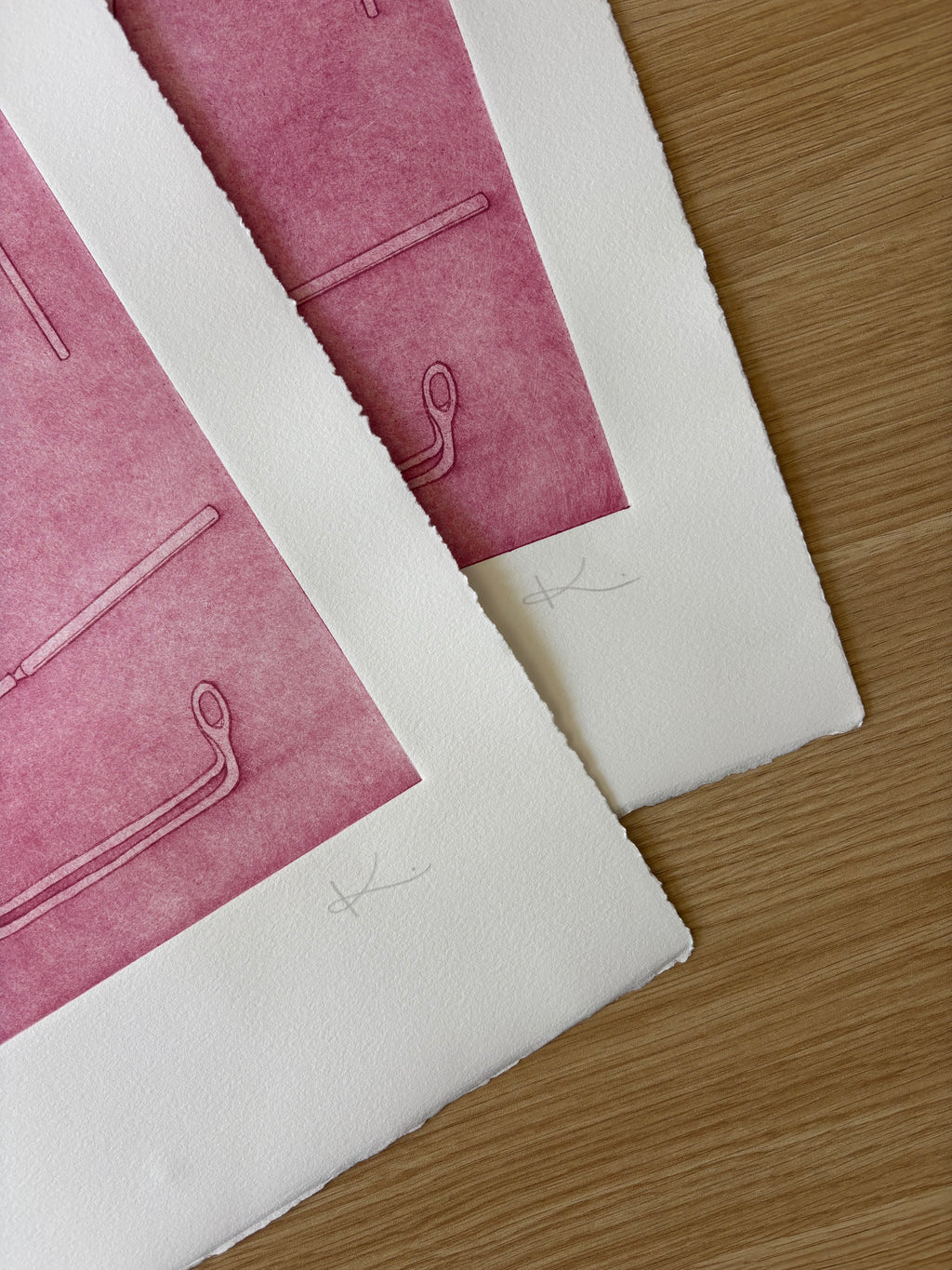 Just Take Ibuprofen — Etching | Light Pink