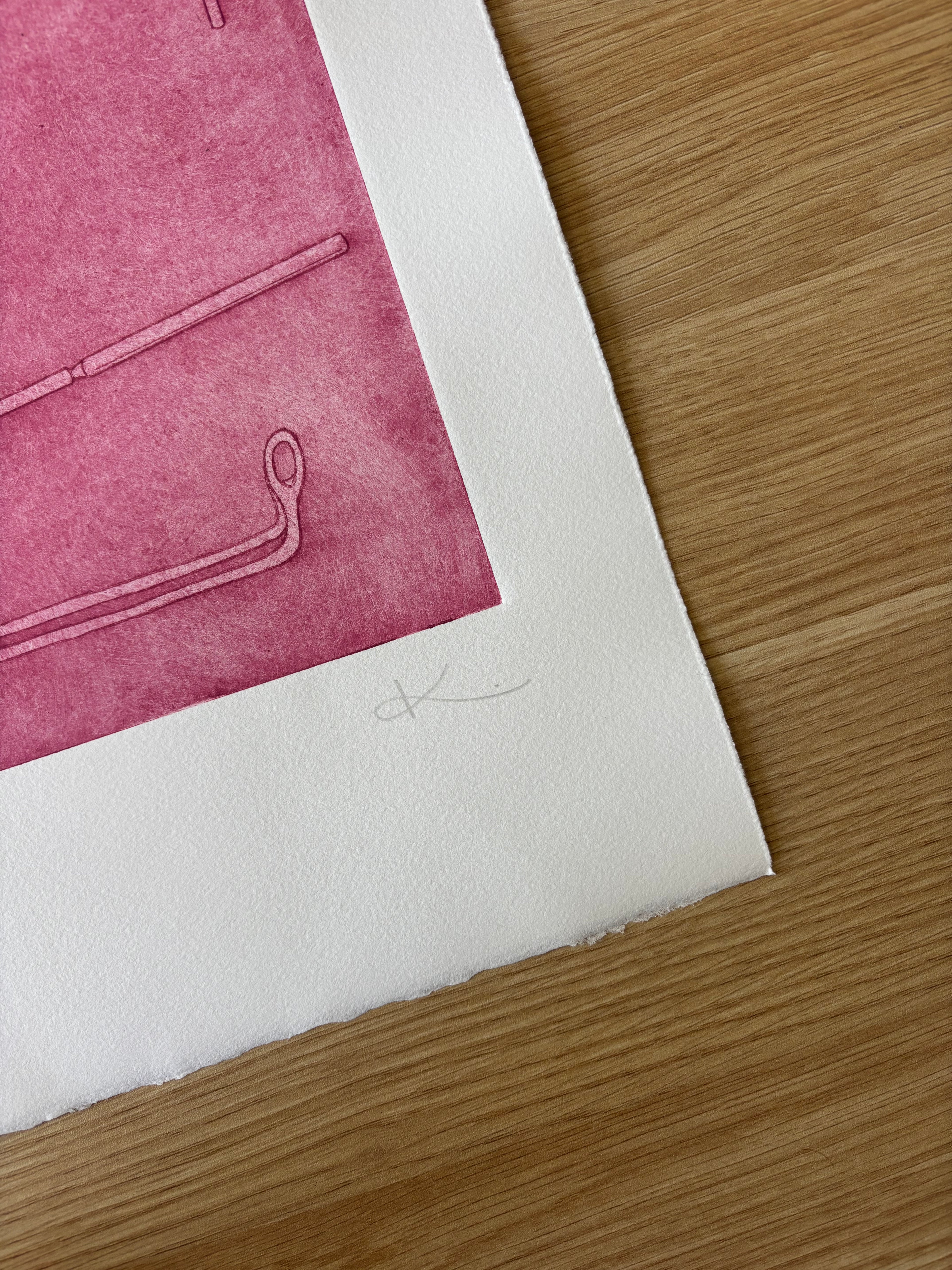 Just Take Ibuprofen — Etching | Pink
