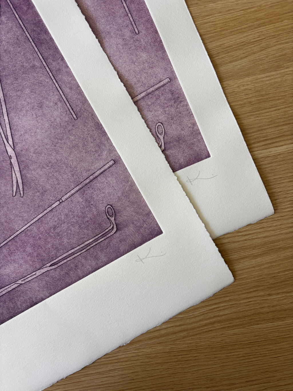 Just Take Ibuprofen — Etching | Plum